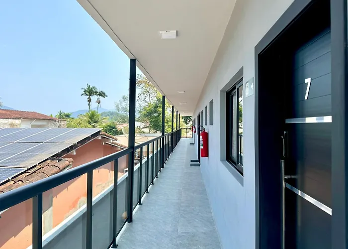 Vida Boa Ubatuba Flats - Apê a 200m da praia do Lázaro!